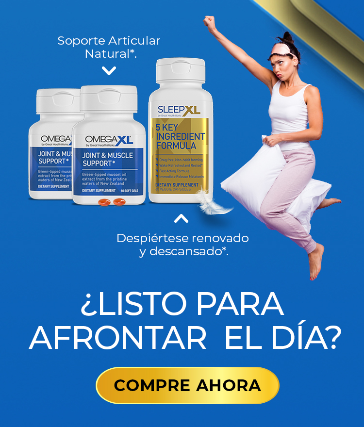 Compre OmegaXL y SleepXL Ahora